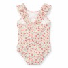 Badpak met bloemetjes - Bathing suit sunny flowers 